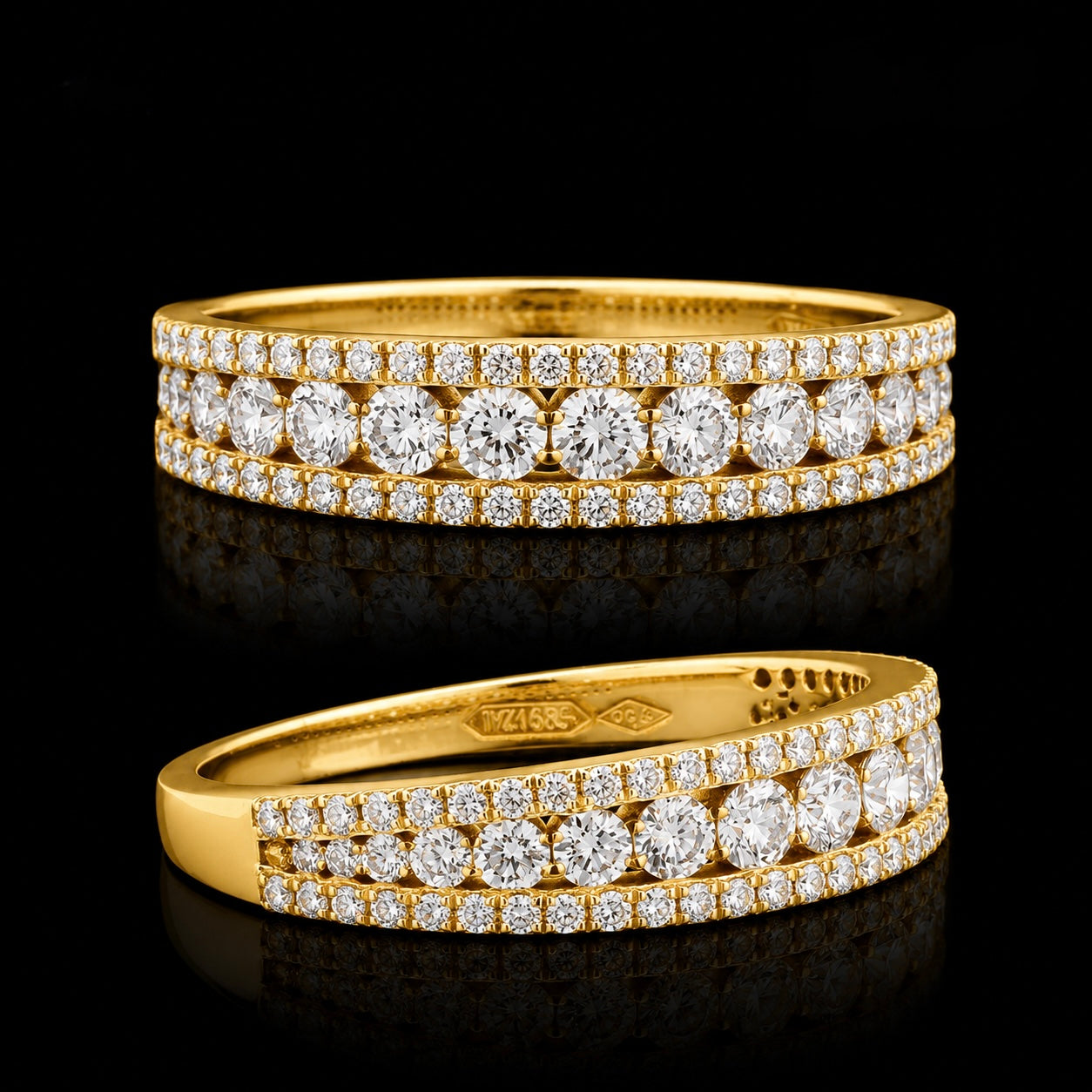 EXQUISITE DIAMOND ETERNITY BAND