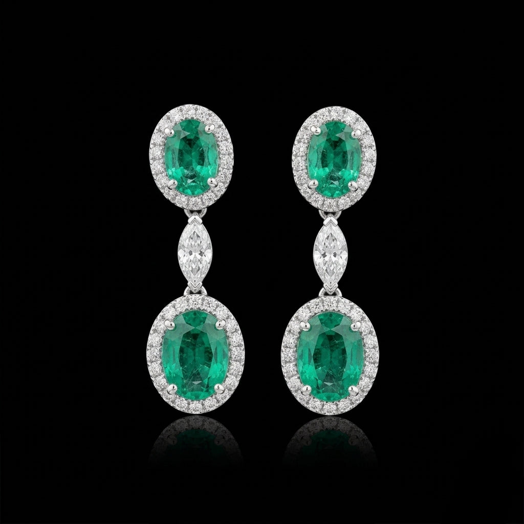 Elegant Stone Earrings