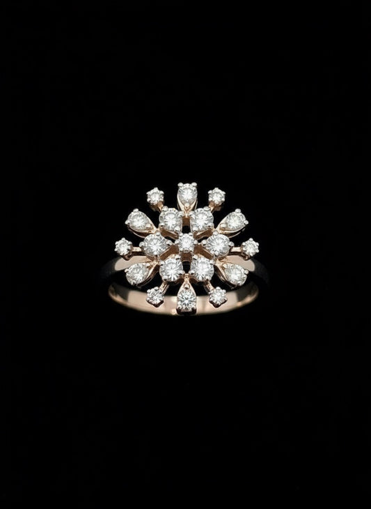 Diamond Snowflake Elegance