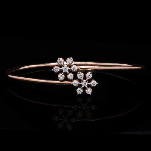 Floral Cluster Bangle