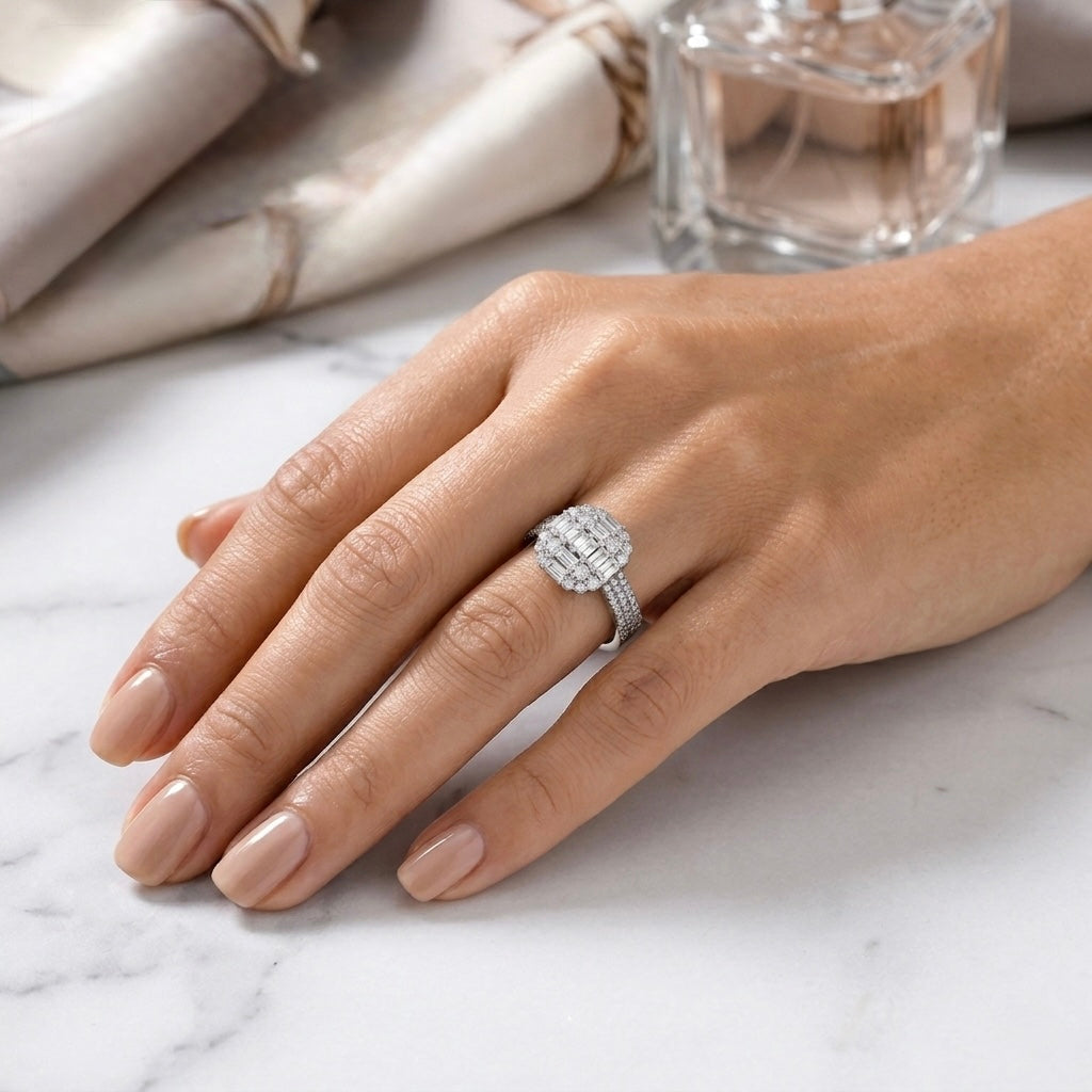 The Grand Starburst Mosaic Ring