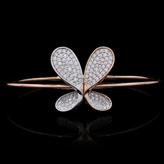 Diamond Butterfly Bracelet