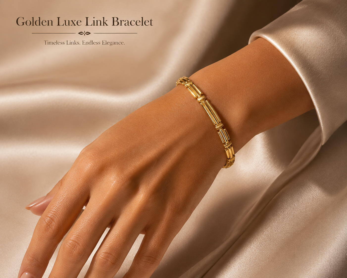 Gold Link bracelet