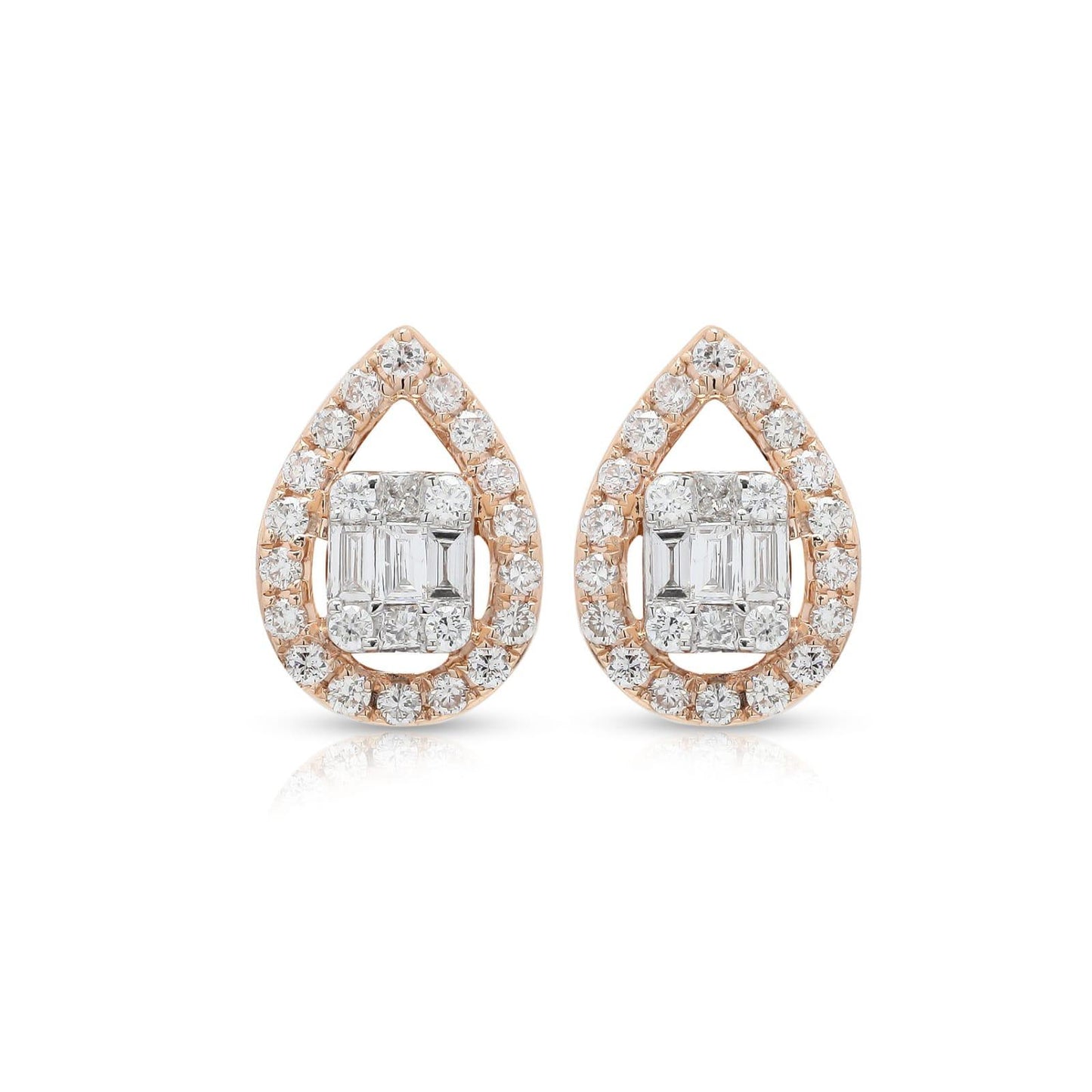 Dia earrings