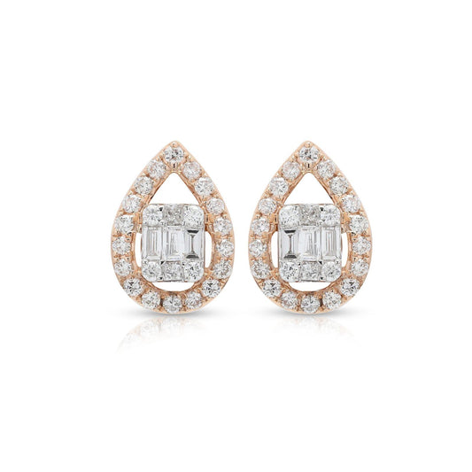 Dia earrings