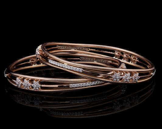 Diamond bangles