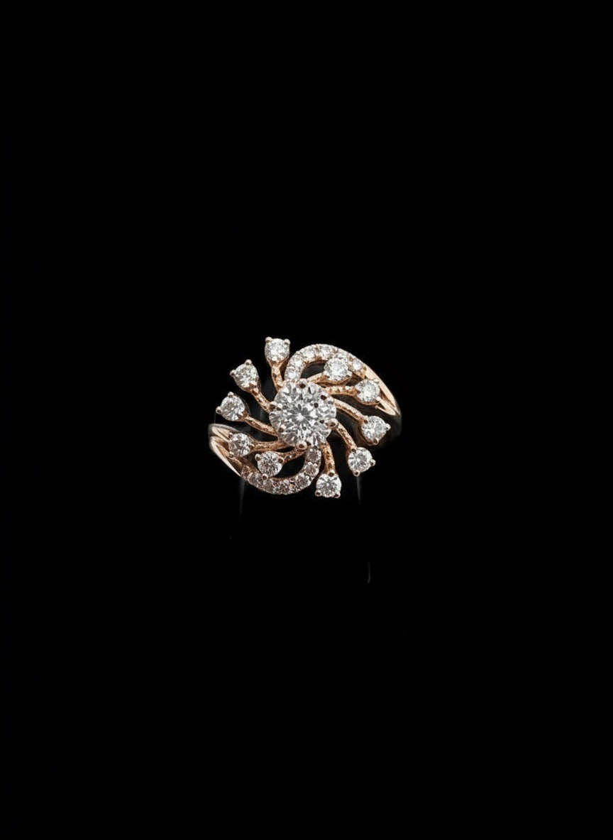The Starburst Diamond Ring