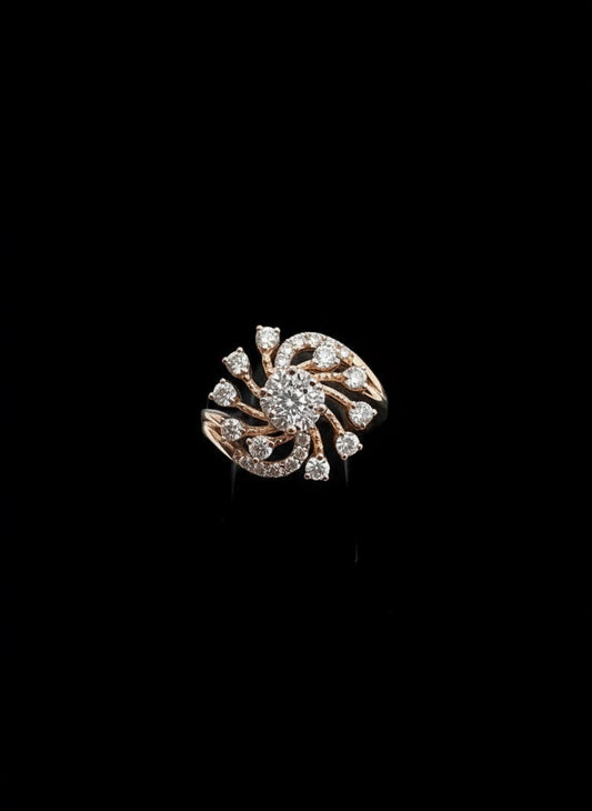 The Starburst Diamond Ring