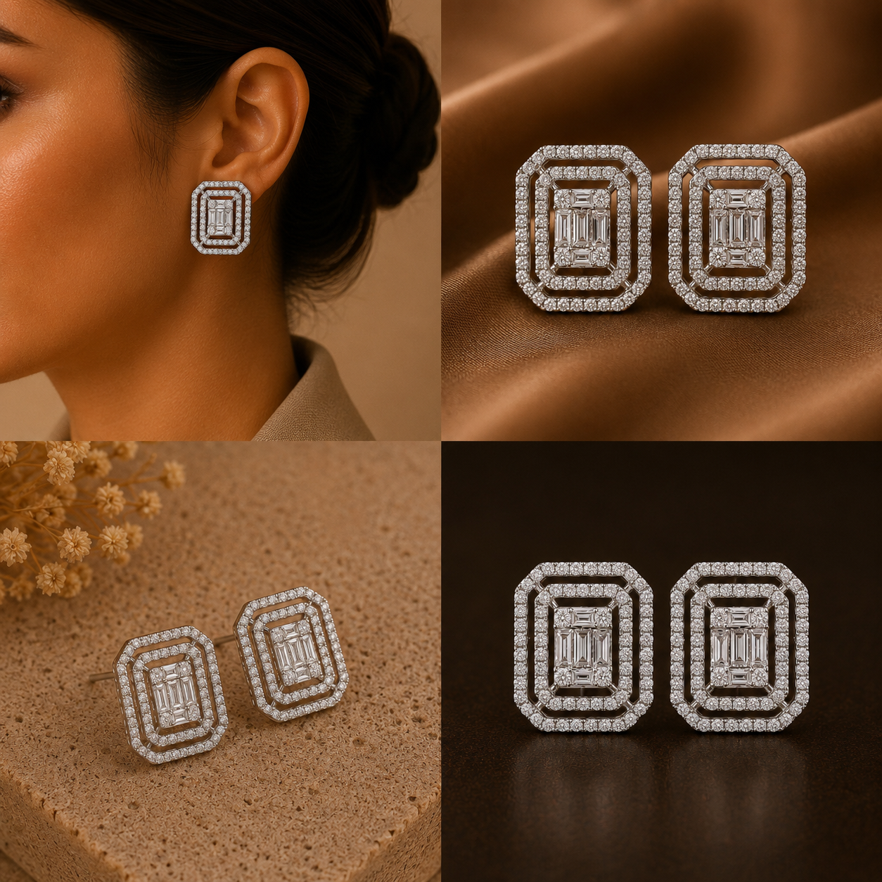 Imperia Diamond Earrings