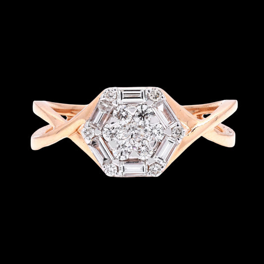 Celeste Hexa Diamond Ring