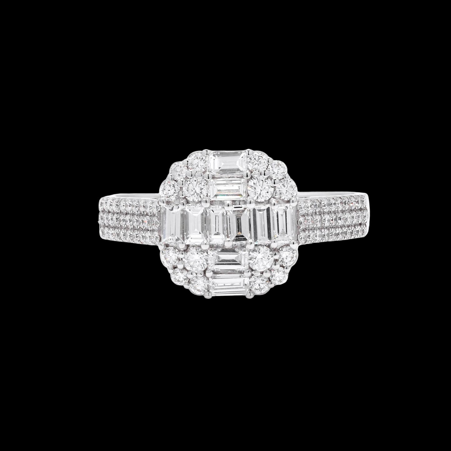 The Grand Starburst Mosaic Ring