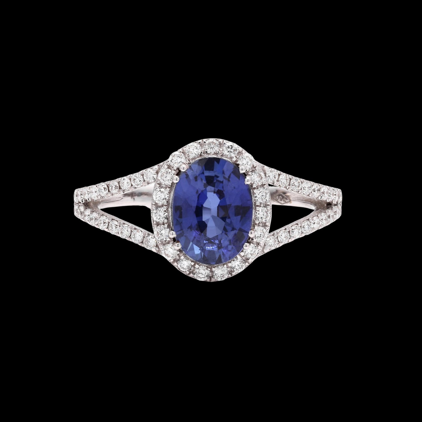 Midnight Sparkle: A Vision in Sapphire