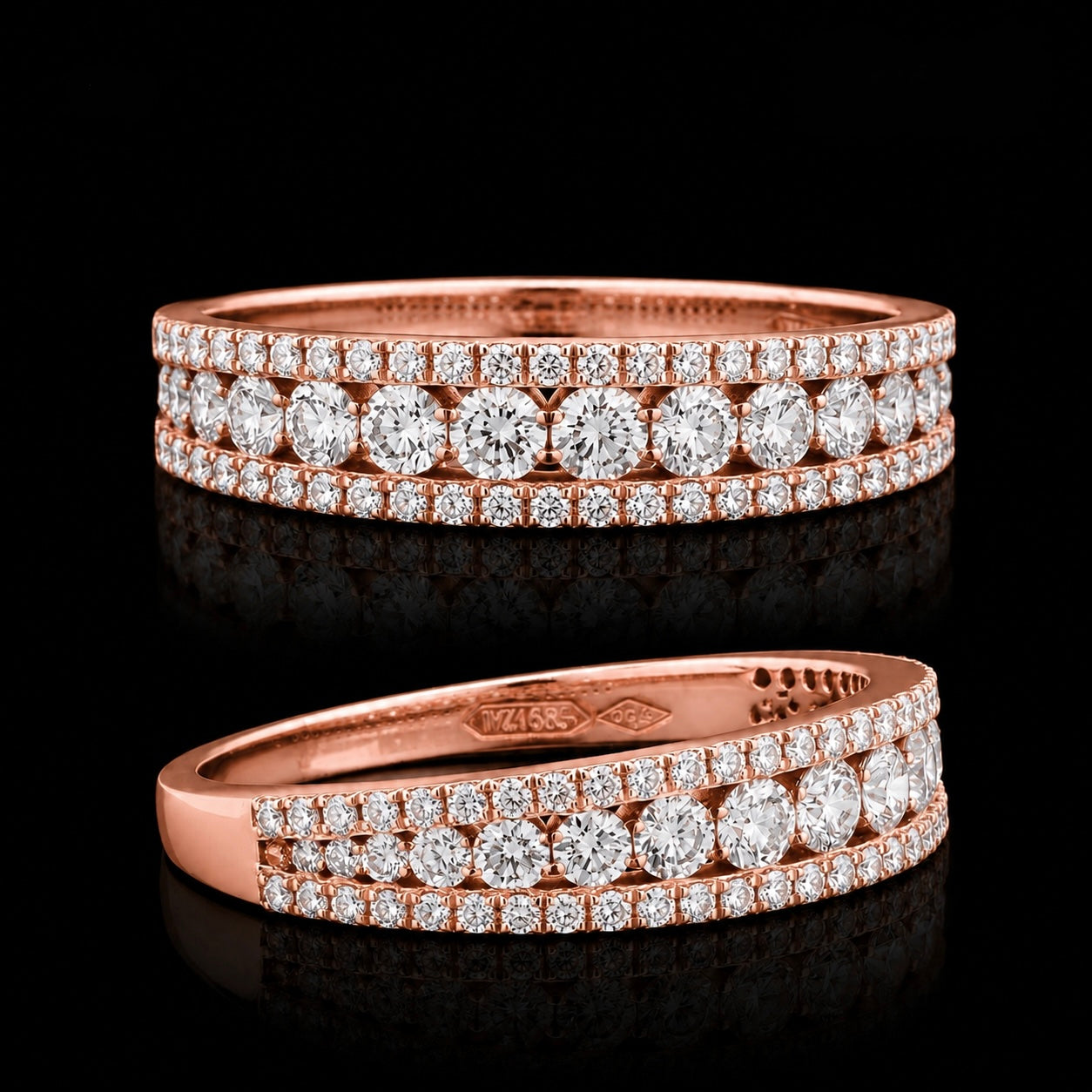 EXQUISITE DIAMOND ETERNITY BAND