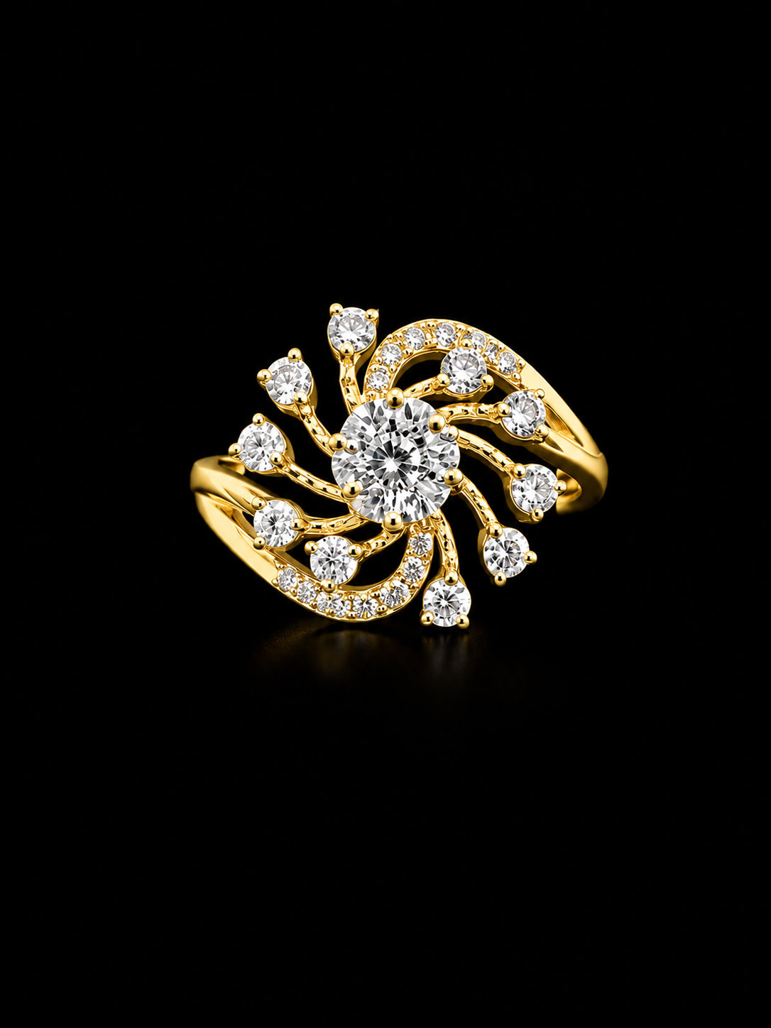 The Starburst Diamond Ring